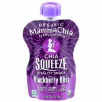 Mamma Chia® Organic Chia Squeeze® Blackberry Bliss Vitality Snack Perspective: Main