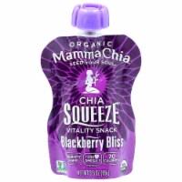Mamma Chia® Organic Chia Squeeze® Blackberry Bliss Vitality Snack Perspective: Main