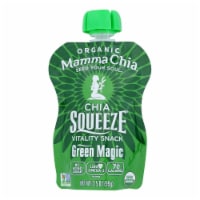 Mamma Chia Organic Green Magic Chia Squeeze Vitality Snack