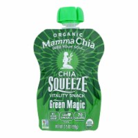 Mamma Chia Organic Green Magic Chia Squeeze Vitality Snack