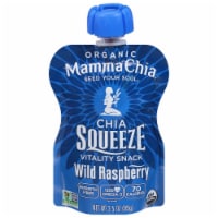 Mamma Chia Organic Chia Squeeze Wild Raspberry Vitality Snack