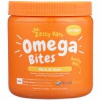 Zesty Paws Skin & Coat Chicken Flavored Omega Bites