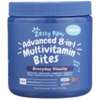 Zesty Paws Everyday Vitality Chicken Flavored Advanced 8-in-1 Multivitamin Bites for Dogs
