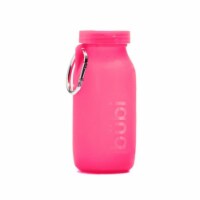 Bubi Brands BB42RP270 14oz & 414 ml Foldable Water Bottle Rose, Rose Pink