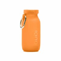 Bubi Brands BB42SO287 14oz & 414 ml Foldable Water Bottle Rose, Sunset Orange