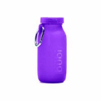 Bubi Brands BB42AP300 14oz & 414 ml Foldable Water Bottle Rose, Amethyst Purple