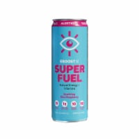 EBoost® Super Fuel™ Sparkling Blue Raspberry Energy Drink Can Perspective: Main