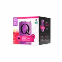 Q Mixers Premium Hibiscus Ginger Beer 4pk-7.5oz Perspective: Main