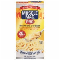 Muscle Mac Pro White Cheddar Macaroni & Cheese