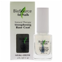 BioSource Natural Therapy Strengthening Base Coat Nail Treatment 0.4 oz