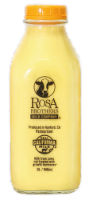 Rosa Brothers Milk Co Glass Bottled Banana Milk Perspective: Main
