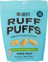 Buckley Pet Liberty Sweet Potato & Apple Ruff Puffs Dog Treats