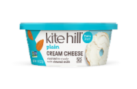 Kite Hill Dairy Free Plain Almond Milk Cream Cheese Style Spread
