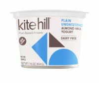 Kite Hill Plain Unsweetened Almond Milk Yogurt Tub
