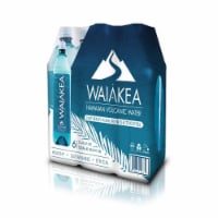 Waiakea Hawaiian Volcanic Bottled Water Bottles Perspective: Main