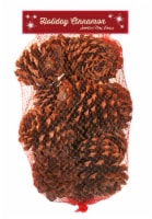 Holiday Cinnamon Scented Pine Cones Holiday Décor - 10 oz