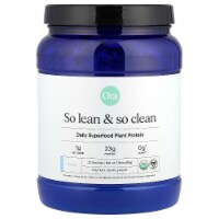 Ora So Lean & So Clean Daily Superfood Plant Protein Vanilla - 21.8 oz (618 g) Perspective: Main