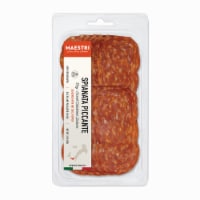 Maestri Ditalia Spianata Piccante Sliced Salami Perspective: Main