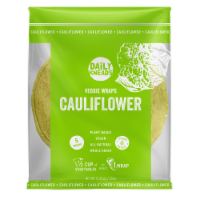 Daily Kneads Cauliflower Whole Grain Veggie Wraps