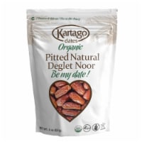 Organic Pitted dates  12/8 oz (Pouches)
