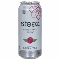 Steaz Zero Calorie Raspberry Iced Green Tea