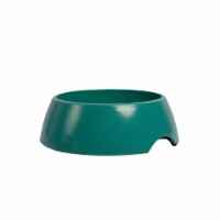 JoJo Modern Pets Eco-friendly Bamboo Dog Bowl - Teal Blue - 32 Oz (large)