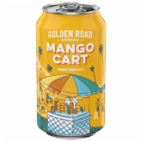 Golden Road® Brewing Mango Cart Wheat Ale Beer Perspective: Main