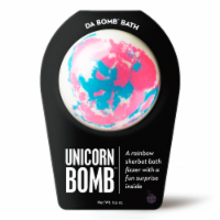 Da Bomb® Bath Unicorn BombA Rainbow Sherbet With A Fun Suprise Bath Fizzer Perspective: Main