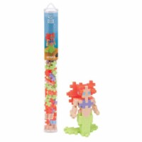 Plus-Plus 9063735 Polyethylene Mermaid Building Blocks, Multi Color - 70 Piece
