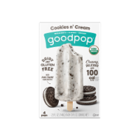 Goodpop Cookies N' Cream Organic Frozen Pops