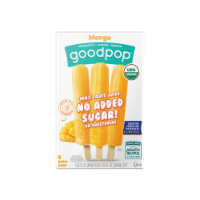 Goodpop® No Added Sugar Mango Ice Pops Perspective: Main