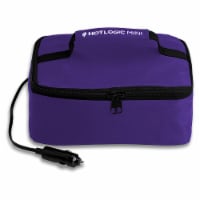 HotLogic Mini Portable Thermal Food Warmer for Home, Office, & Travel, Purple