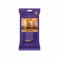 Granite Gold 1897834 No Scent Granite Polish Wipes, 18 per Pack - Pack of 12