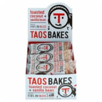 Taos Bakes™ Gluten-Free Toasted Coconut & Vanilla Bean Bars Perspective: Main