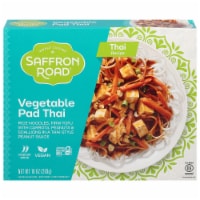 Saffron Road Vegetable Pad Thai with Rice Noodles Gluten-Free Frozen Meal