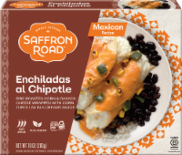 Saffron Road Enchiladas al Chipotle with Black Beans & Rice Gluten-Free Frozen Meal