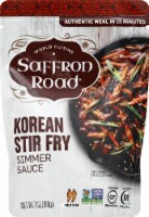 Saffron Road Korean Stir Fry Gluten-Free Simmer Sauce Perspective: Main