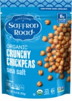 Saffron Road Organic Gluten-Free Non-GMO Sea Salt Crunchy Chickpeas
