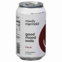 Rowdy Mermaid Good Mood Cola Soda Can Perspective: Main