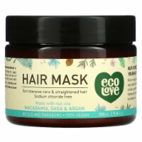 Ecolove - Hair Mask for Intensive Care & Straightened Hair - 1 Each - 11.8 OZ