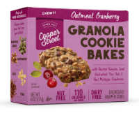 Cooper Street Oatmeal Cranberry Granola Cookie Bakes Perspective: Main