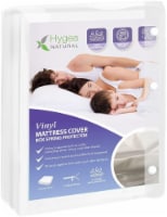 6 Gauge Vinyl Bed Bug Mattress/Box Spring Cover- King Size 78 X80 X9