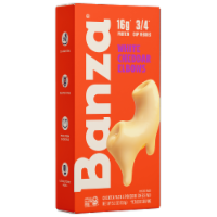 Banza® Chickpea Pasta White Cheddar Elbows Gluten Free and Lower Carb High Protein Mac and Cheese Perspective: Main