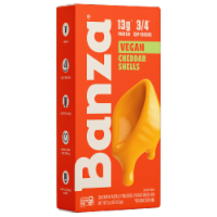 Banza® Shells + Vegan Cheddar Plant-Based Chickpea Pasta Mac