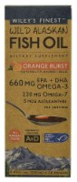 Wiley's Finest  Wild Alaskan Fish Oil Liquid   Orange Burst