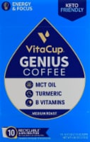 VitaCup® Genius Medium Roast Vitamin Infused Coffee Pods Perspective: Main