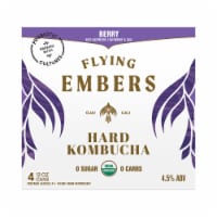 Flying Embers Ancient Berry Organic Hard Kombucha Perspective: Main