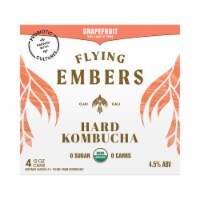 Flying Embers Grapefruit Thyme Hard Kombucha Perspective: Main