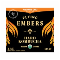 Flying Embers Pineapple Chili Hard Kombucha Perspective: Main