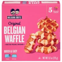 Belgian Boys Original With Pearl Sugar Belgian Waffle